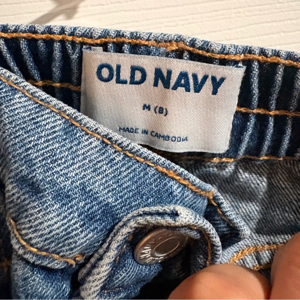 Old Navy Girl’s Denim Skirt, Size 8 - Picture 3 of 4